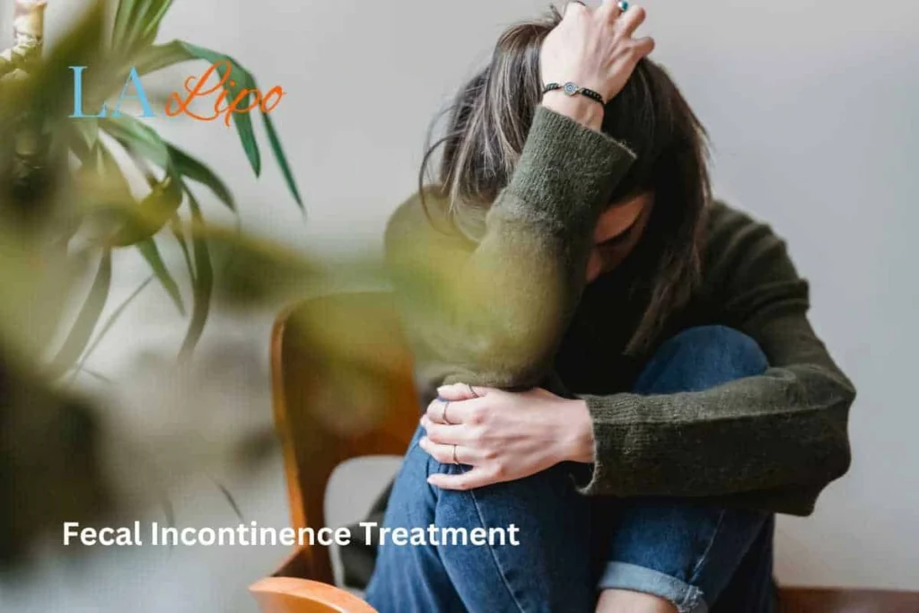 woman worried about fecal incontinence diet Port Glasgow