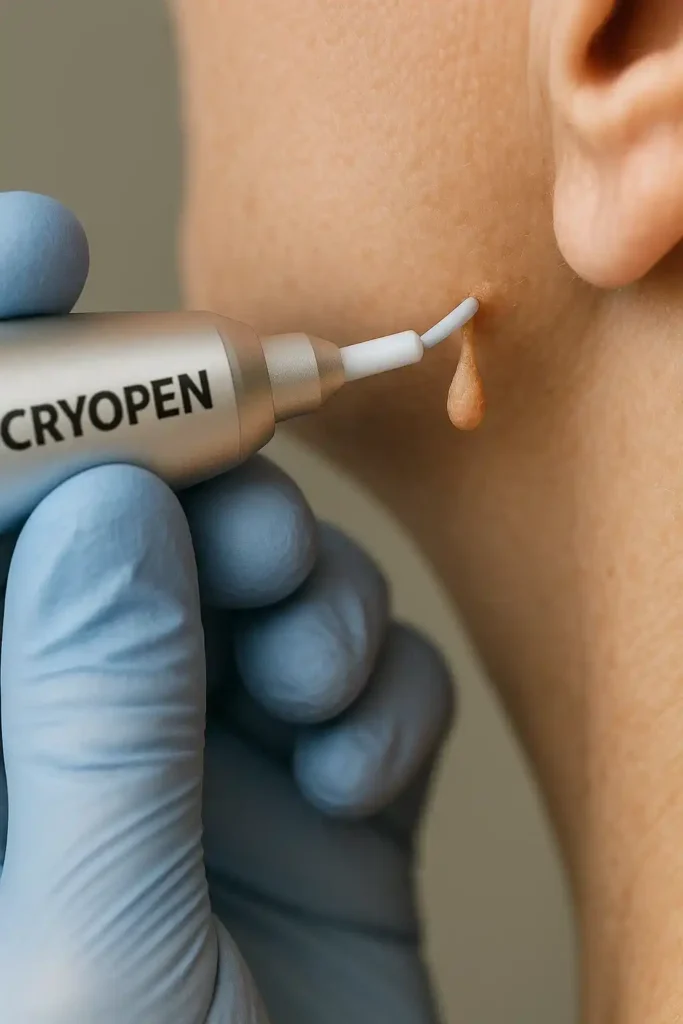 Cryopen for skin tags removal Port Glasgow speak to our team today!
